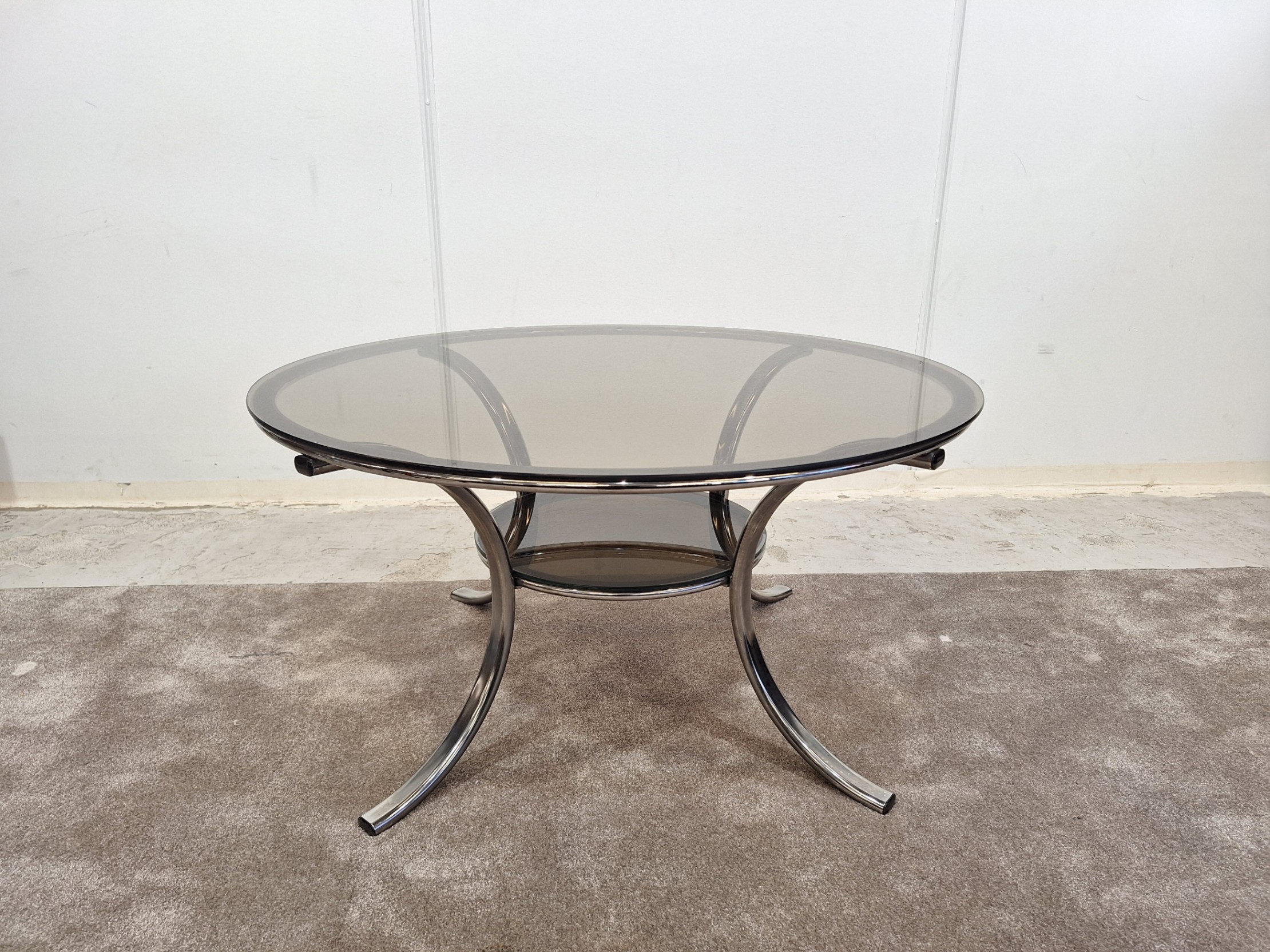 Sohvapöytä 90x90 cm Lasikannella 