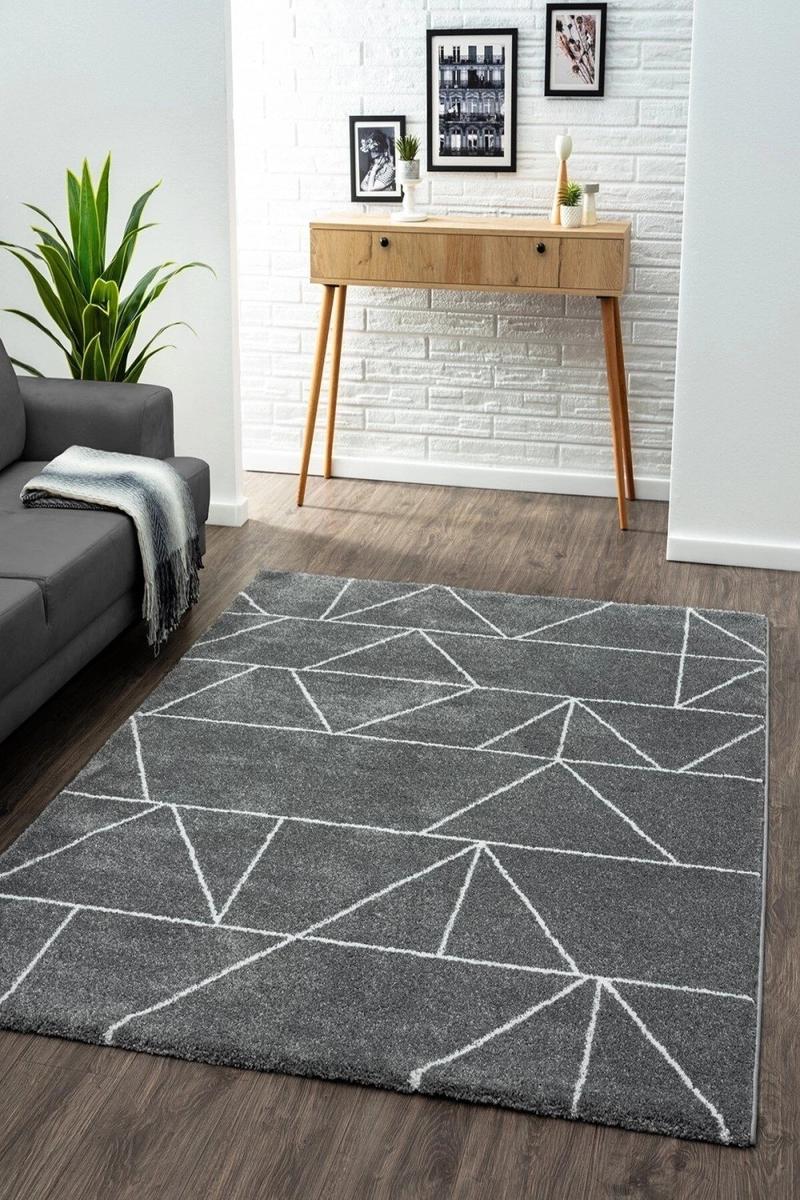 Moderni  Harmaa Pehmo Matto