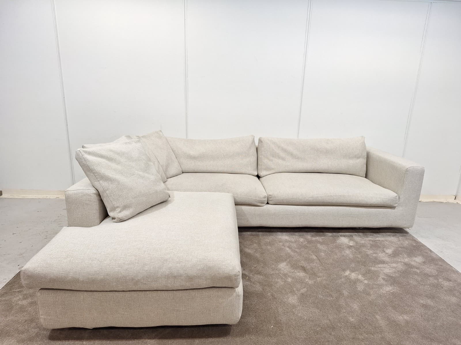 Ht Collection Elle XXL untuva ja irtopäällisillä Kulmasohva