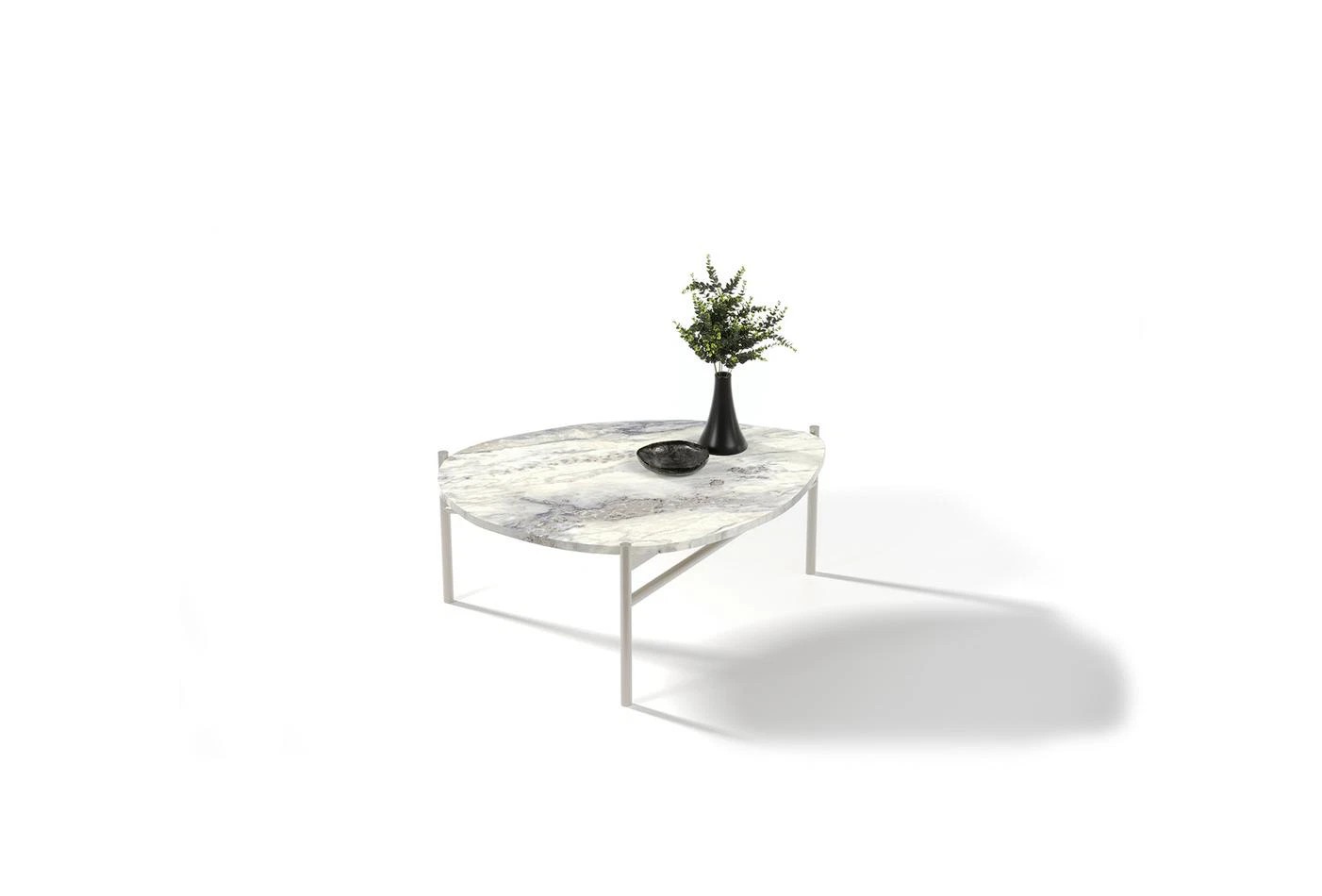 Pavia Sohvapöytä 83x68 cm ( Uusi-New)